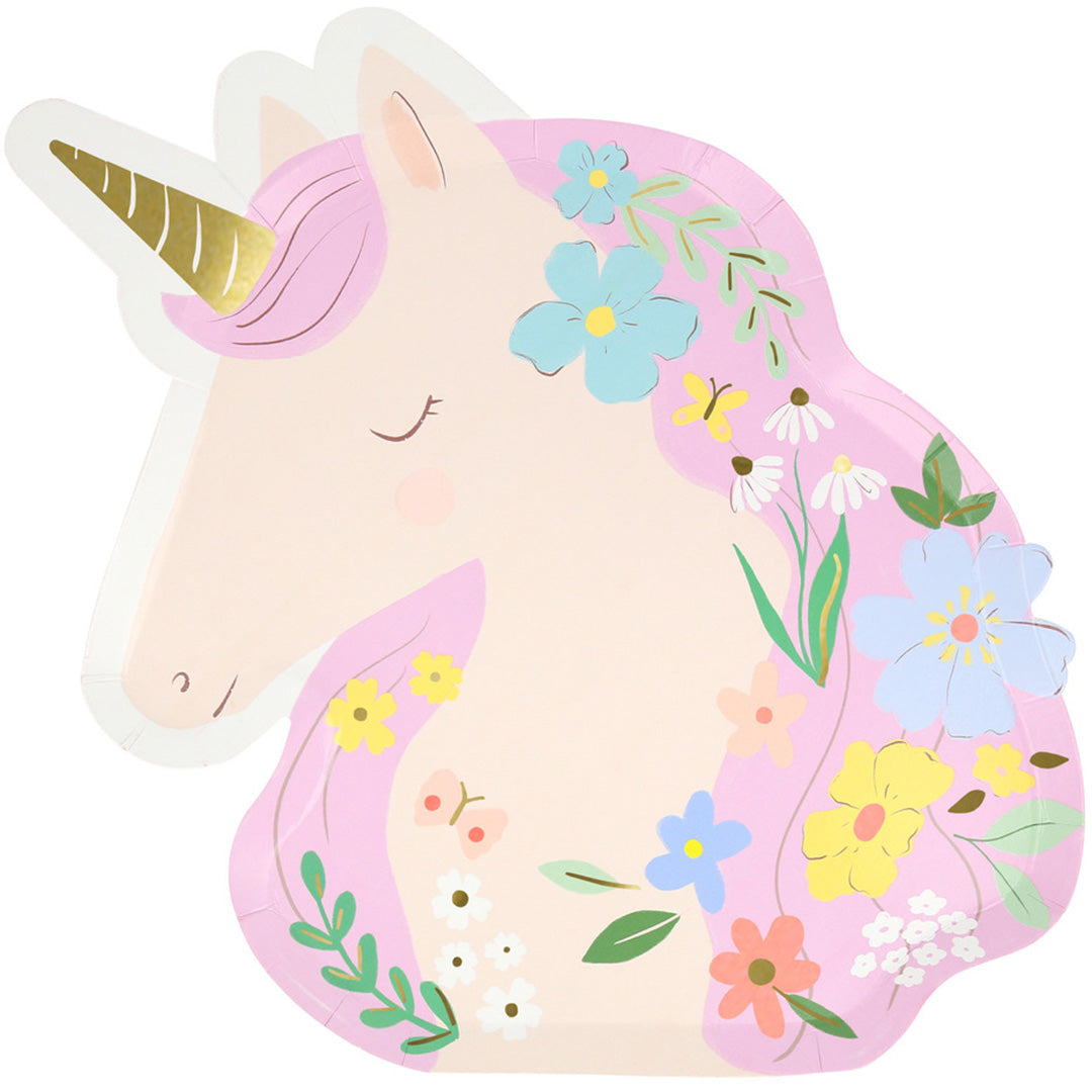 meri meri borden meadow unicorns - 8st | 286278 | 0