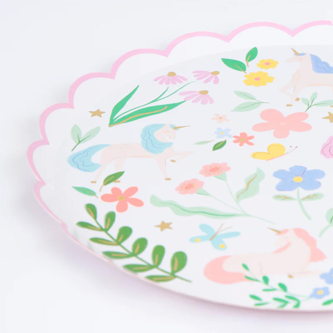 meri meri borden meadow unicorns - large - 8st | 286287 | 1