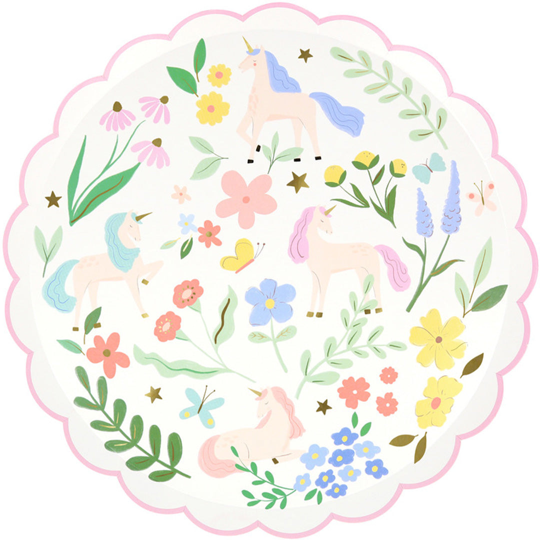 meri meri borden meadow unicorns - small - 8st | 286296 | 0