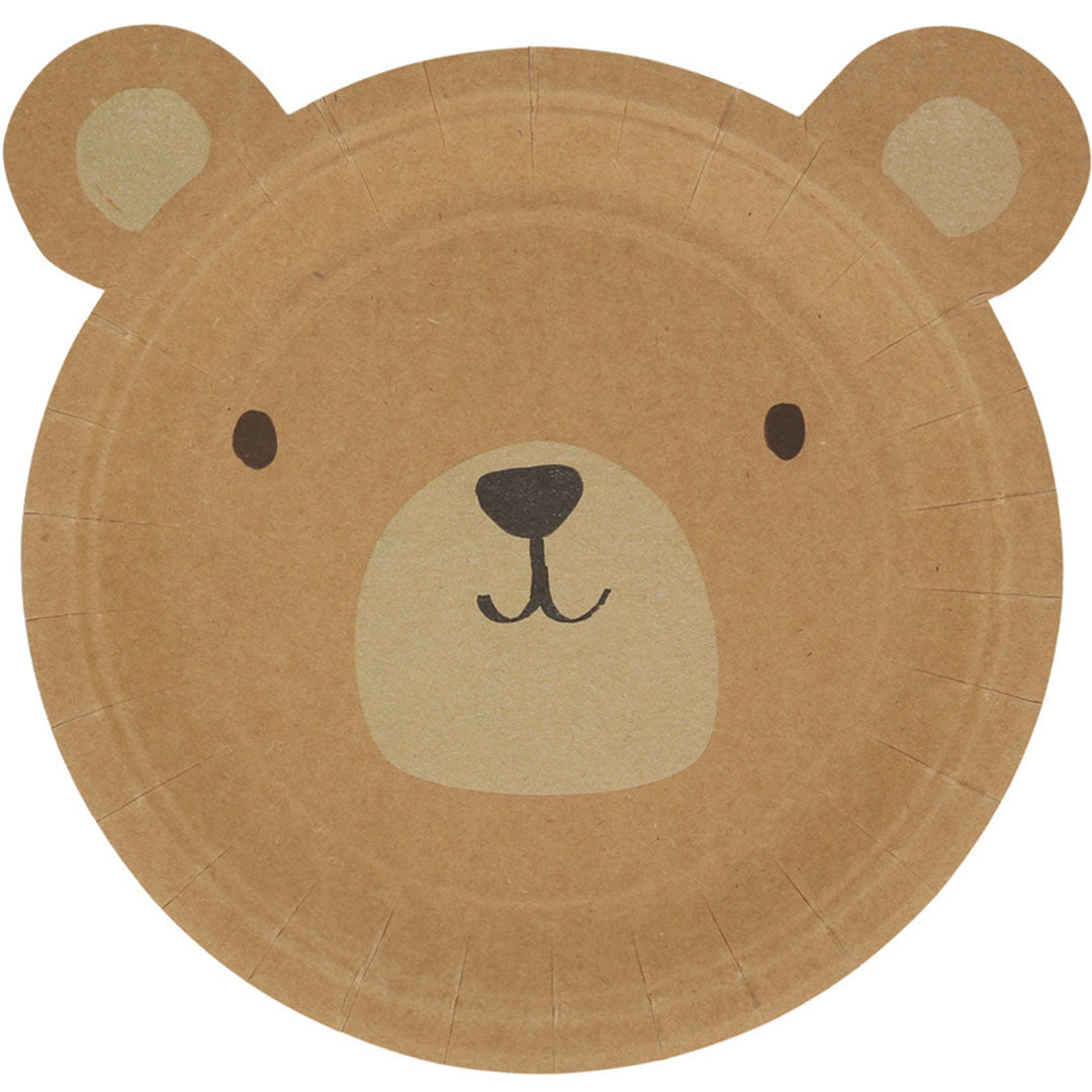 meri meri borden woodland bear - 8st | 286638 | 0