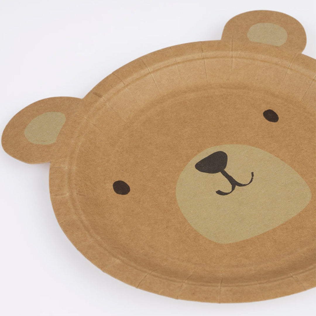 meri meri borden woodland bear - 8st | 286638 | 1