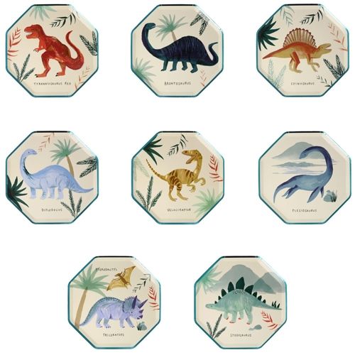 meri meri bordjes dino's - small - 8st | 202877 | 0