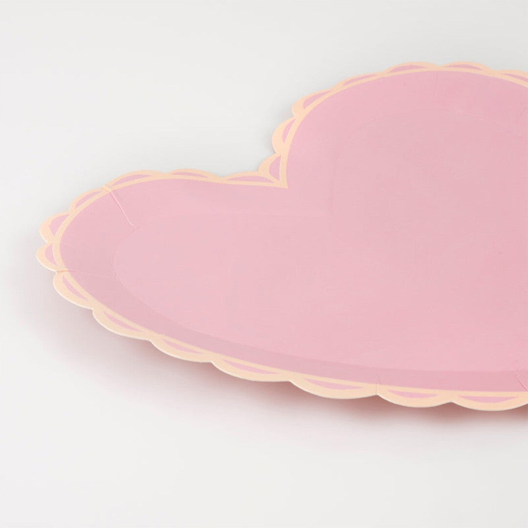 meri meri bordjes hartjes - pastel - 8st | 273542 | 3