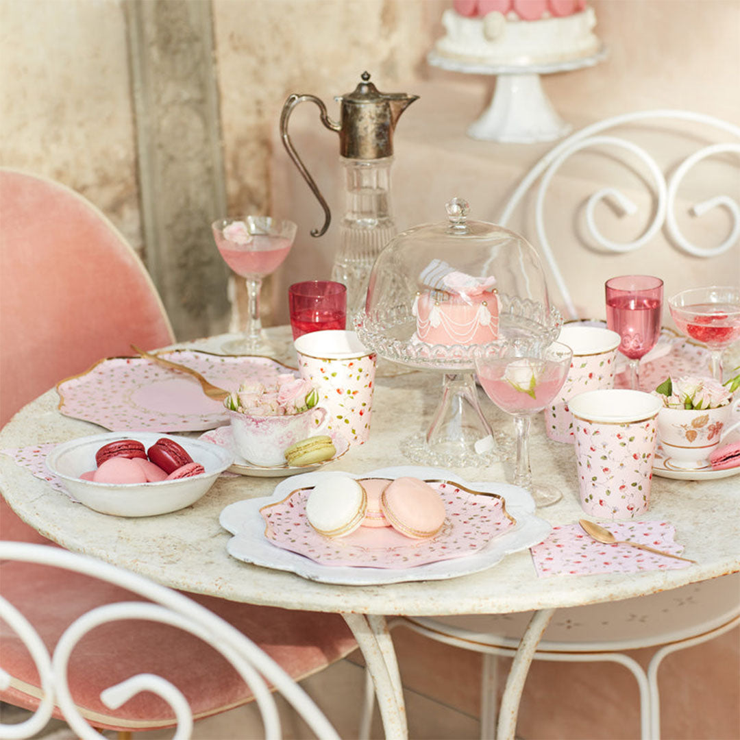 meri meri bordjes ladurée marie-antoinette - small - 8st | 272696 | 1