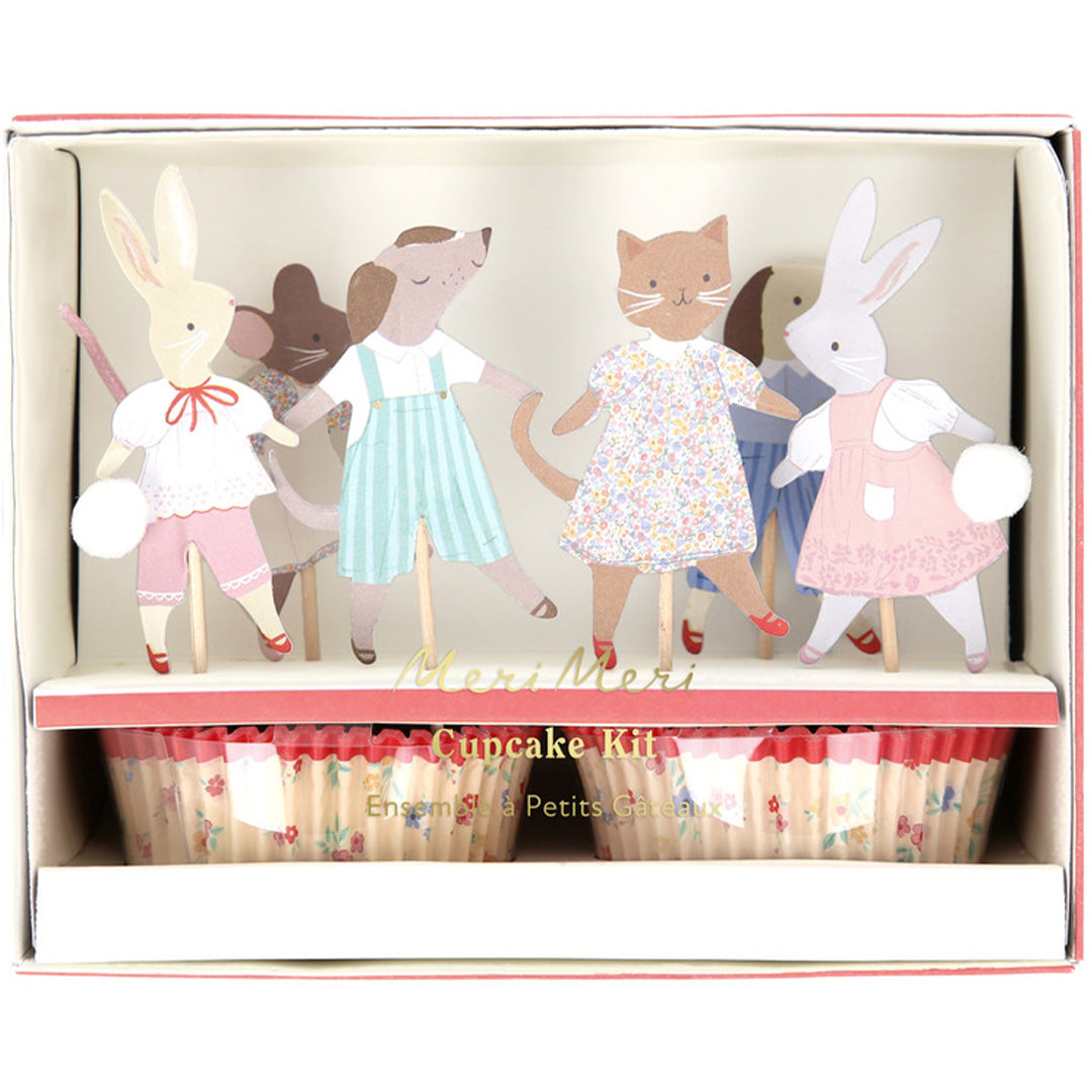 meri meri cupcake set dierenvrienden | 286575 | 0
