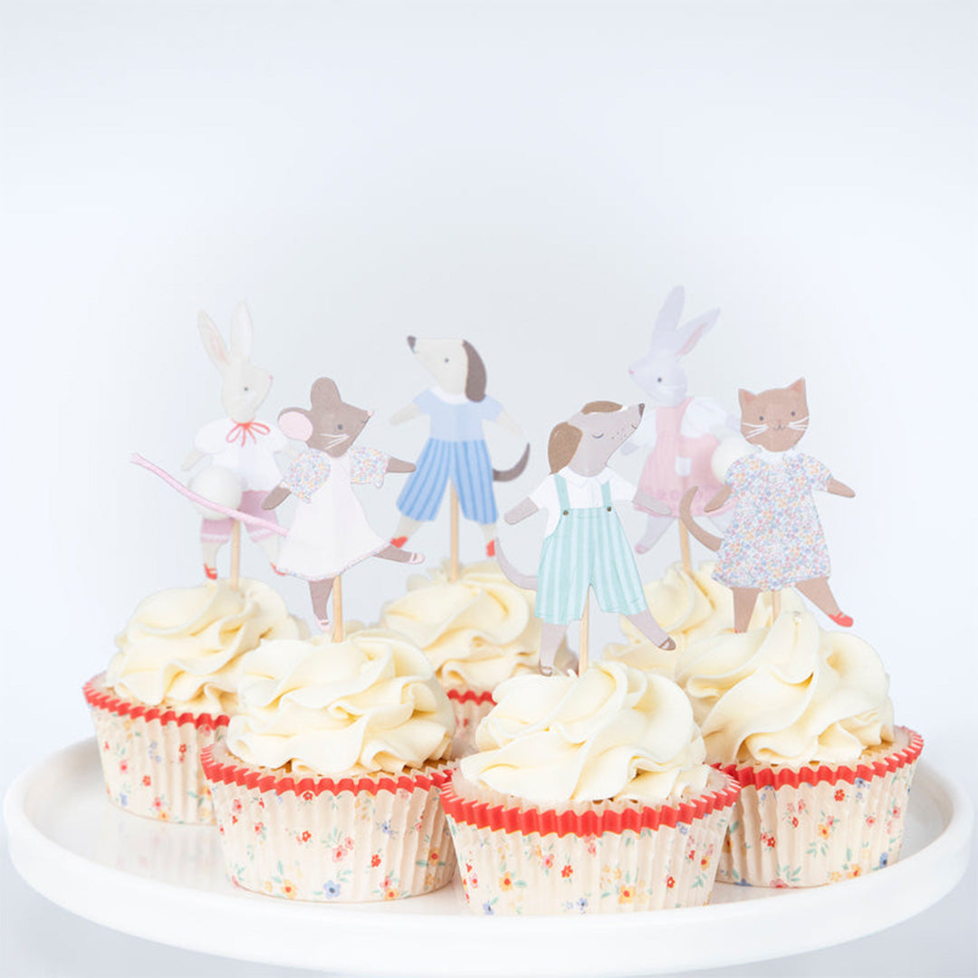 meri meri cupcake set dierenvrienden | 286575 | 1