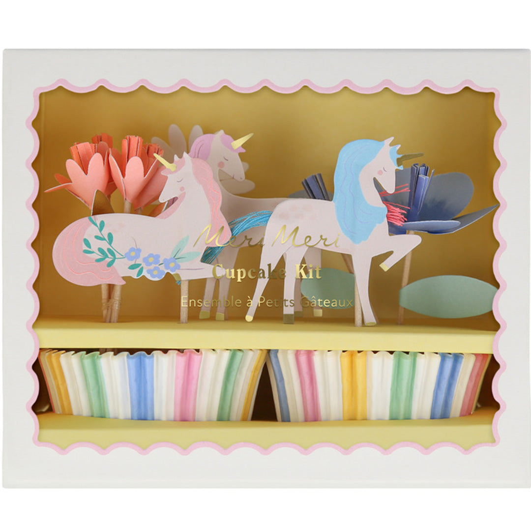 meri meri cupcake set meadow unicorns | 287079 | 0