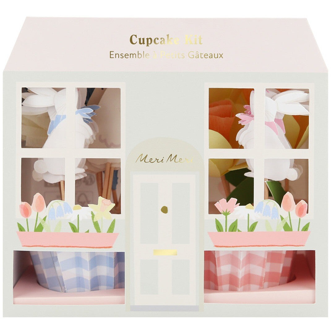 meri meri cupcake set paashuisje - 24st | 283155 | 0
