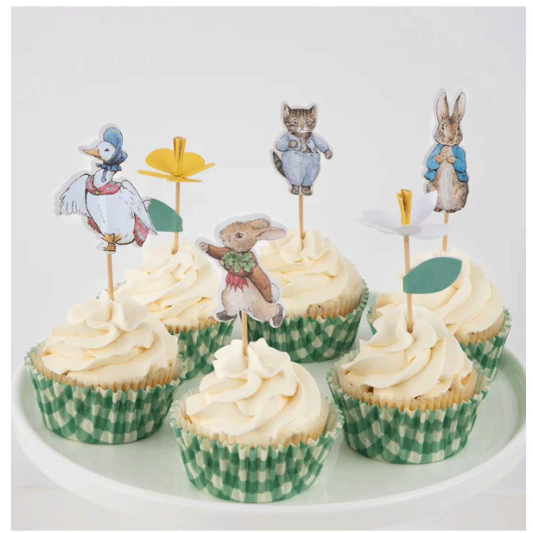 meri meri cupcake set pieter konijn in de tuin  | 267178 | 1