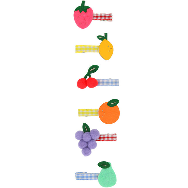 meri meri haarclips fruit - 6st | 286512 | 0