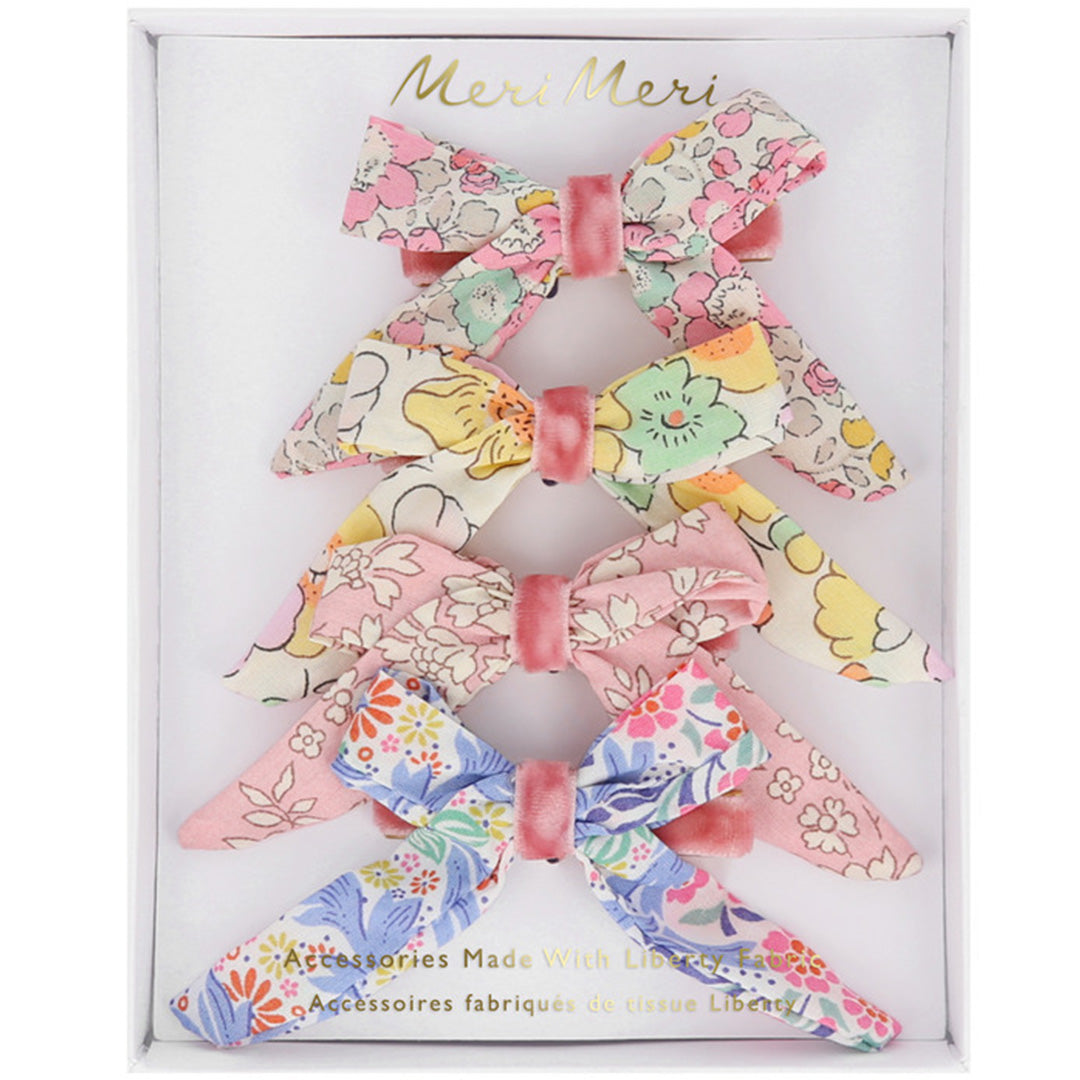 meri meri haarclips strikjes - 4st | 283245 | 3