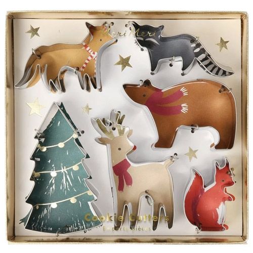 meri meri koekvormen kerst - 6st | 209881 | 0