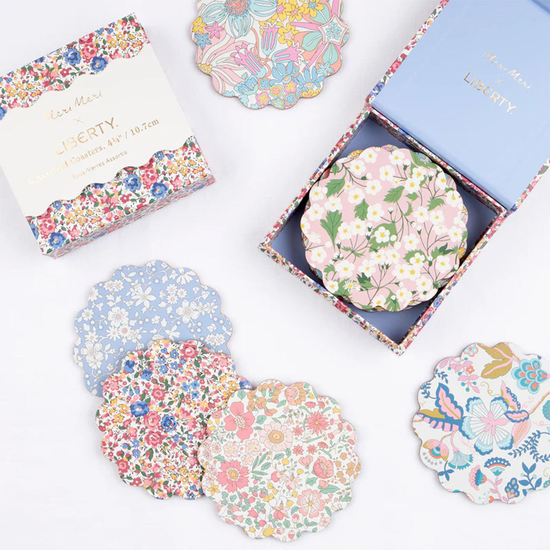meri meri onderzetters liberty - 6st | 284532 | 3