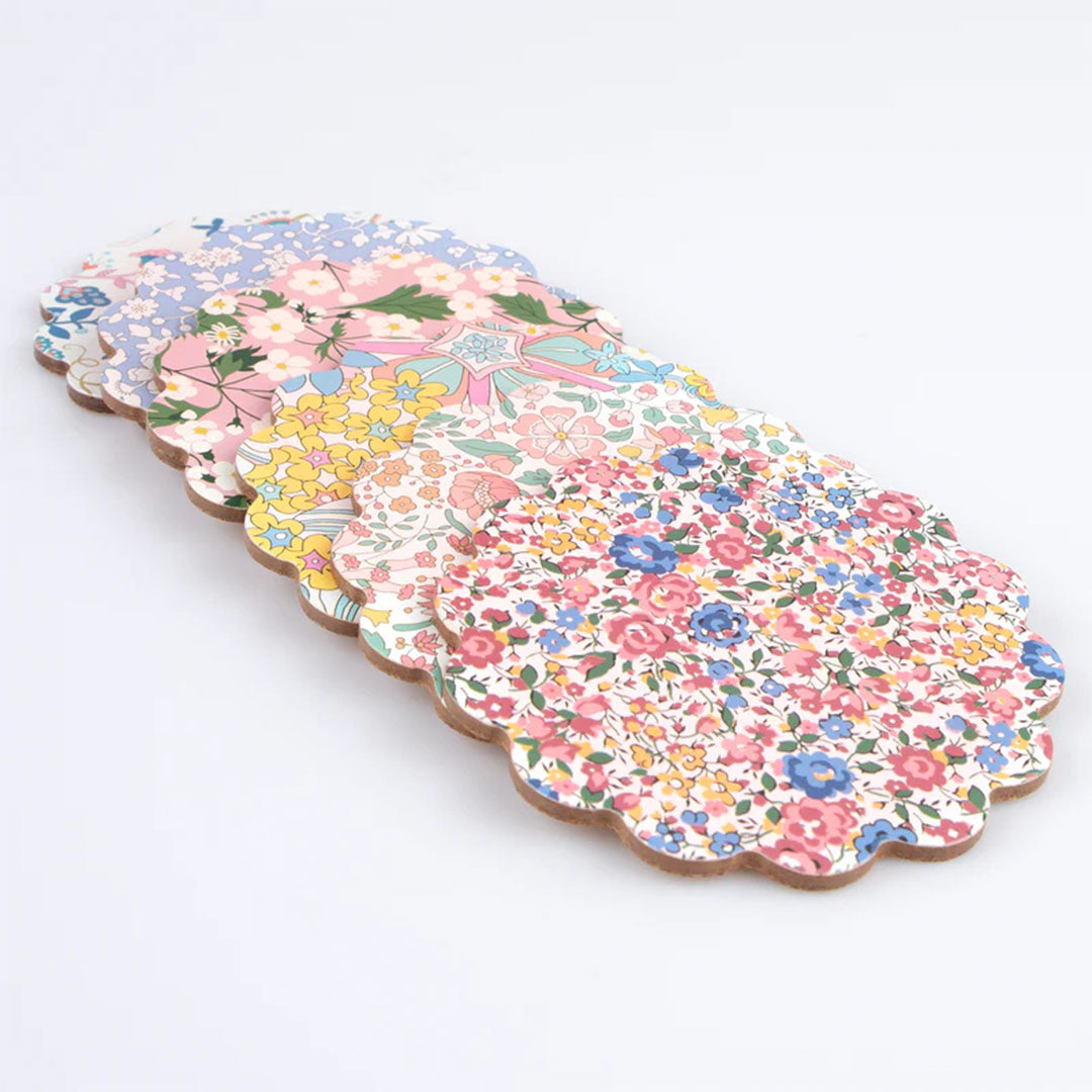 meri meri onderzetters liberty - 6st | 284532 | 4