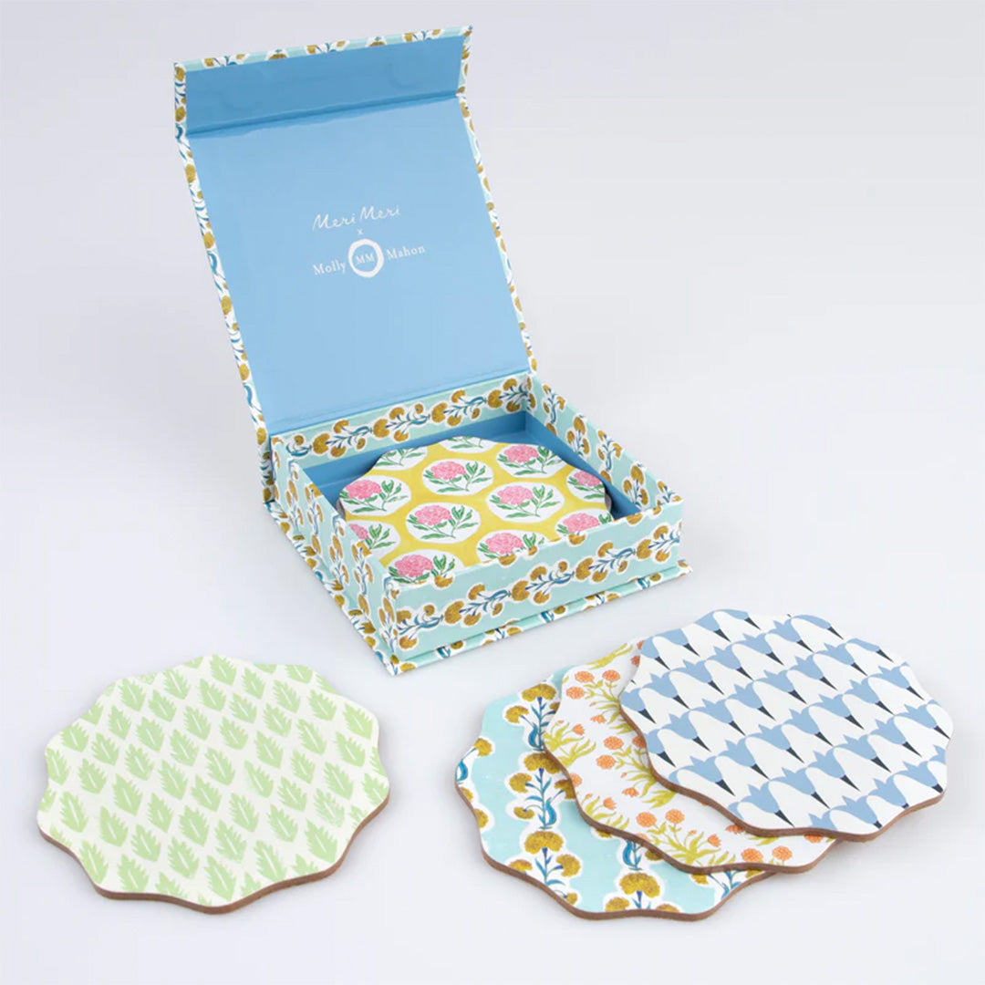 meri meri onderzetters molly mahon - 6st | 288996 | 1