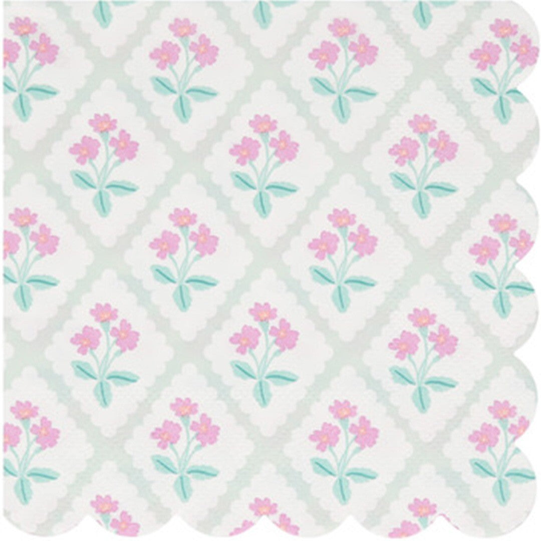 meri meri servetten bloomsbury - large - 16st | 283317 | 5