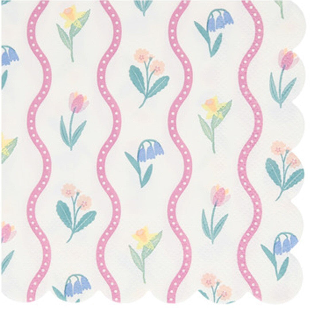 meri meri servetten bloomsbury - small - 16st | 283326 | 3