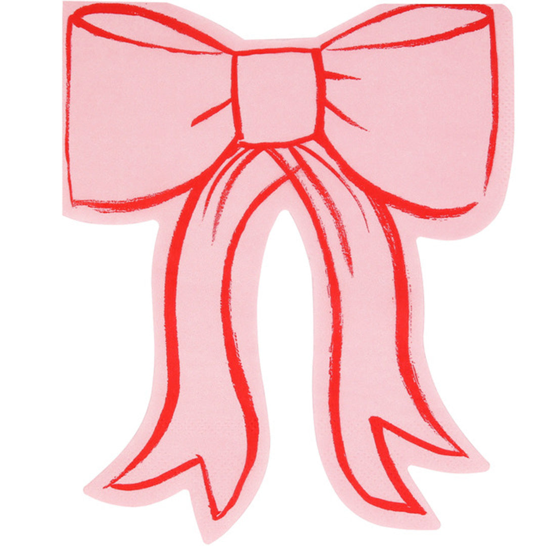 meri meri servetten bow - 16st | 287727 | 0