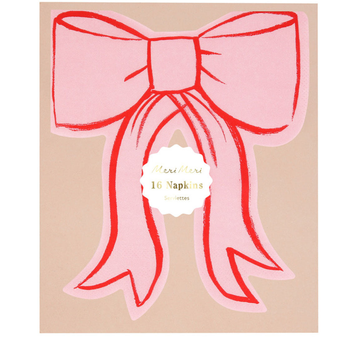 meri meri servetten bow - 16st | 287727 | 3