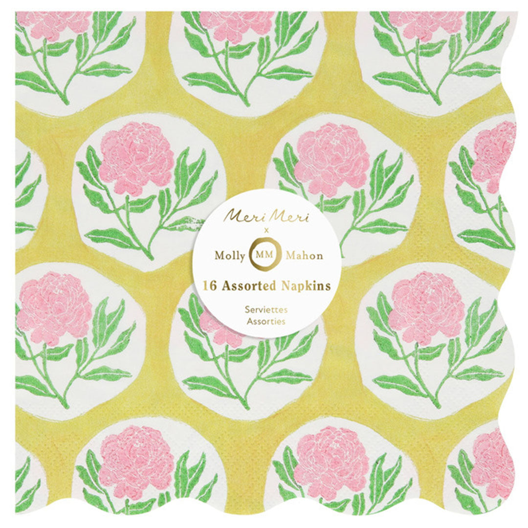 meri meri servetten molly mahon - large - 16st | 287844 | 3