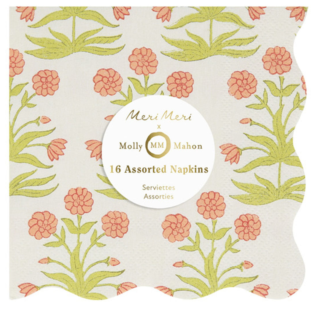 meri meri servetten molly mahon - small - 16st | 287835 | 1