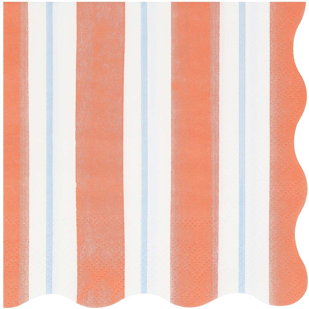 meri meri servetten preppy stripe - small - 16st | 286710 | 3