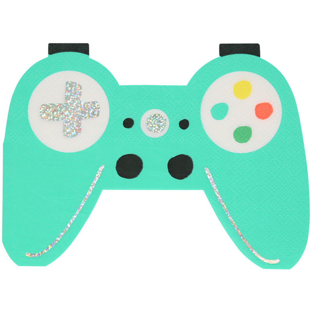 meri meri servetten video games - 16st | 284739 | 0
