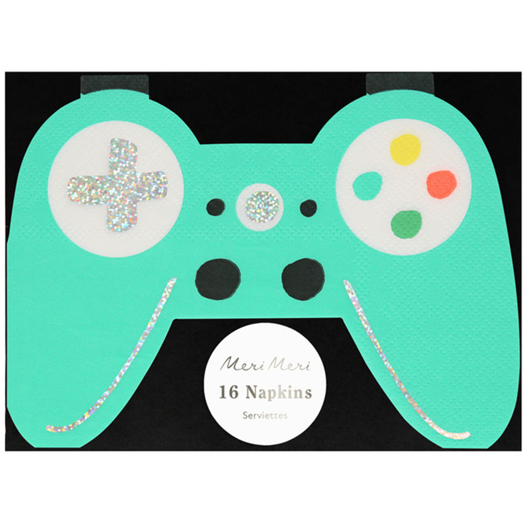 meri meri servetten video games - 16st | 284739 | 1
