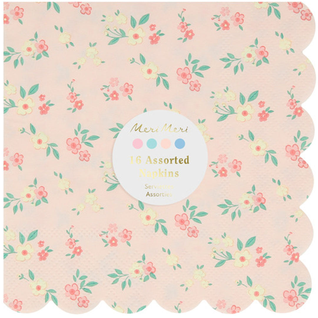 meri meri servetten vintage ditsy - small - 16st | 286467 | 1