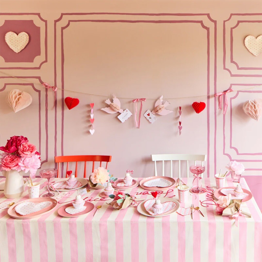 meri meri servetten vintage rose - 16st  | 282696 | 1