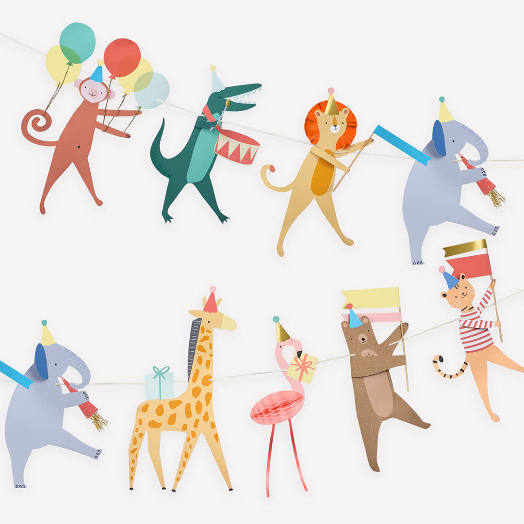 meri meri slinger animal parade | 267367 | 1
