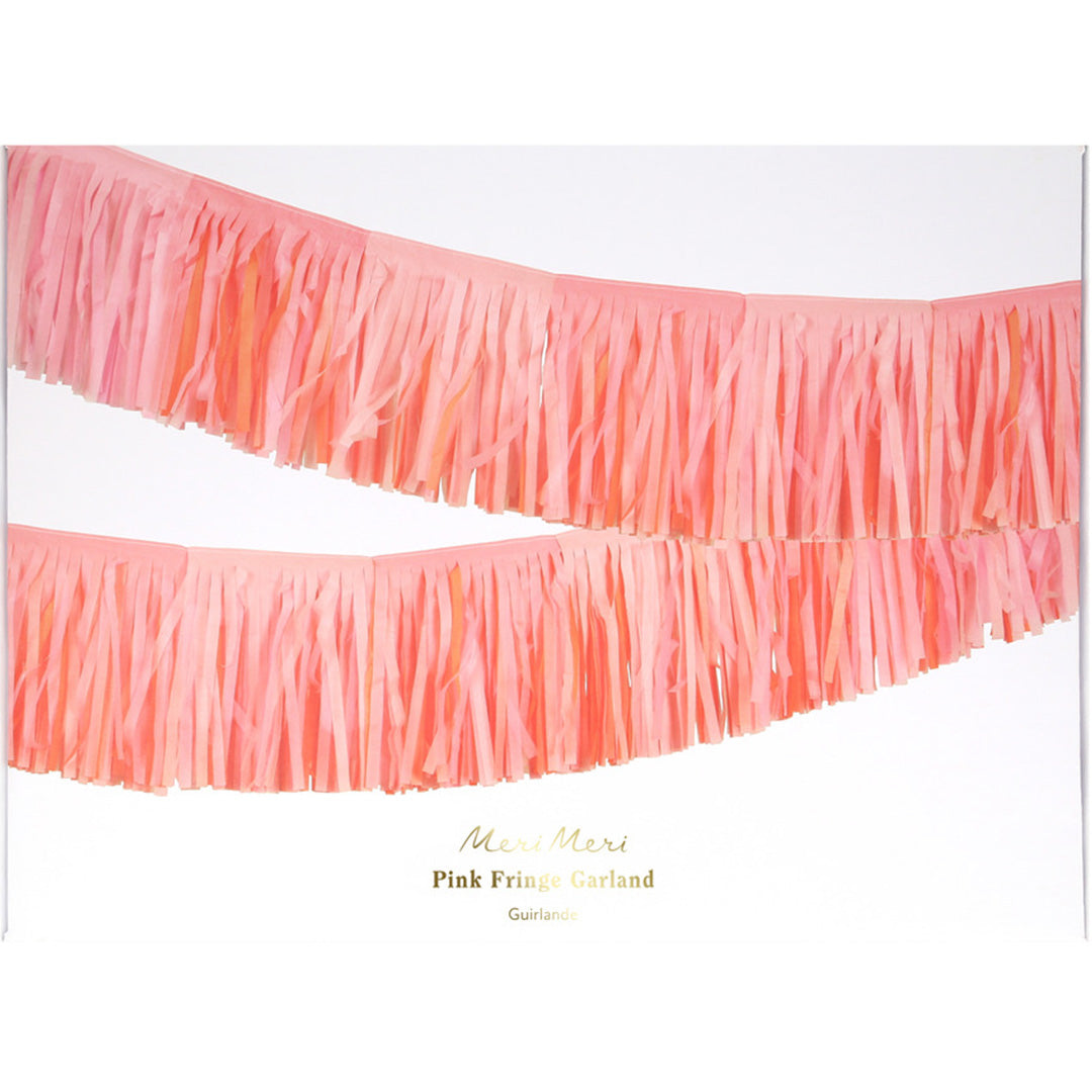 meri meri slinger franjes roze | 287097 | 1