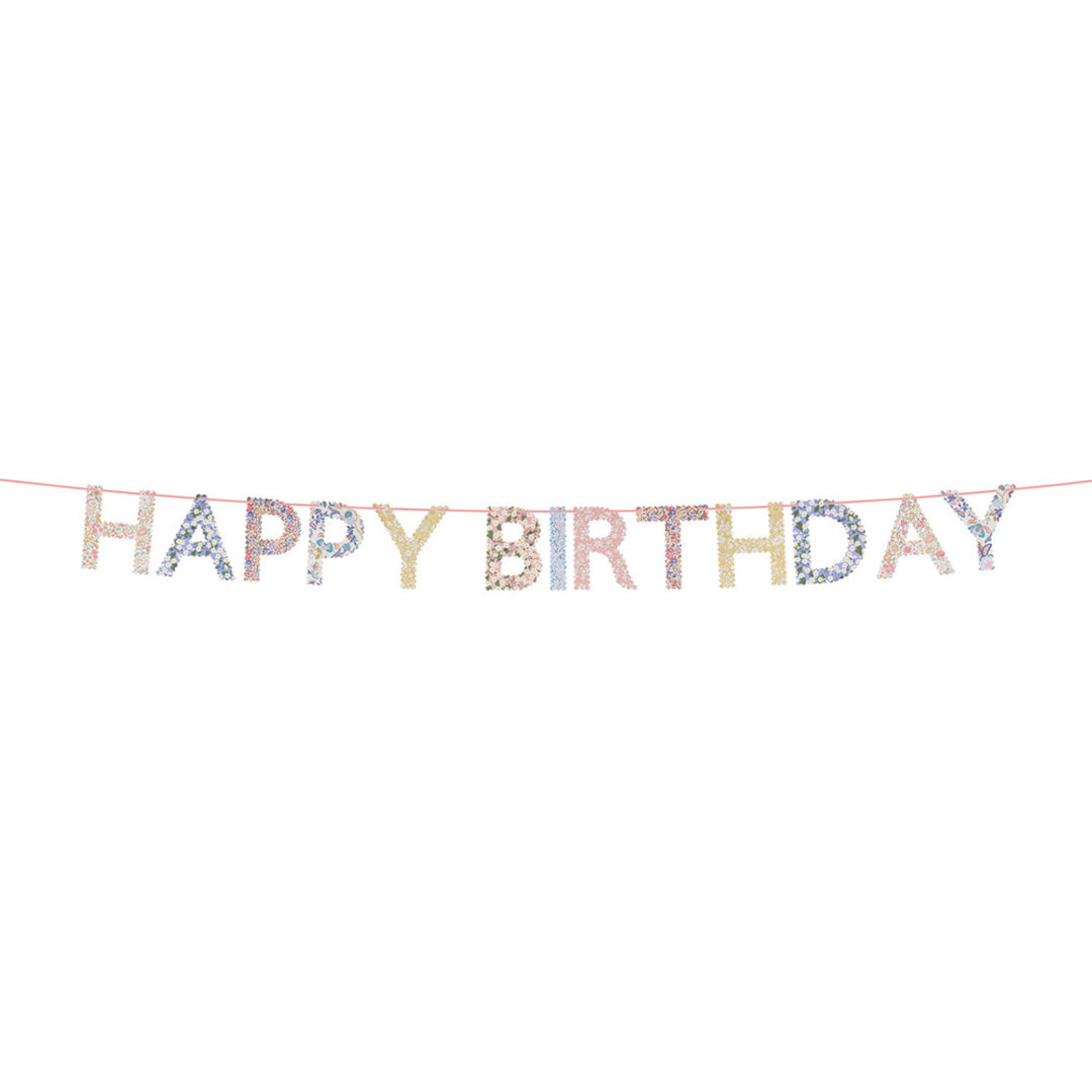 meri meri slinger liberty - happy birthday | 284163 | 0