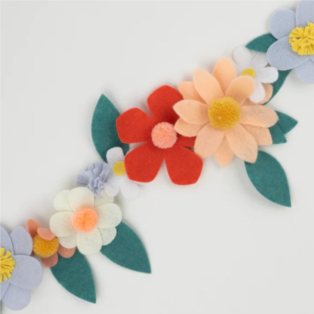 meri meri slinger vilten bloemen | 226008 | 3