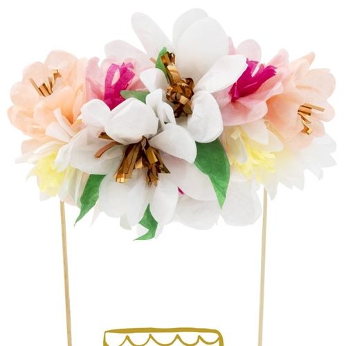 meri meri taartversiering bloemen | 205354 | 1