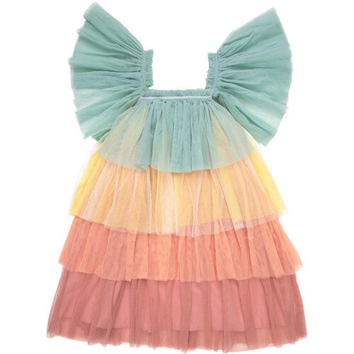 meri meri verkleedkleding regenboogprinses - 5-6 jaar | 215353 | 1
