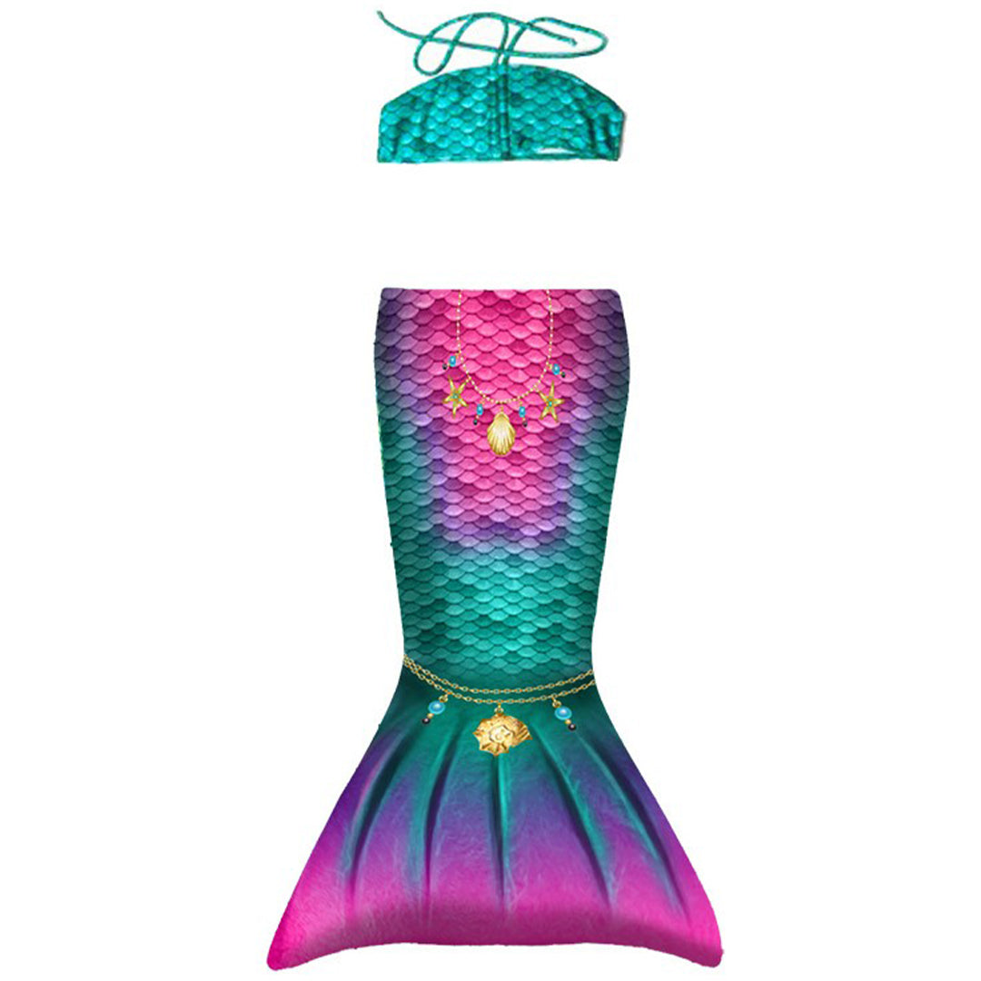 kuaki mermaids zeemeerminstaart met bikinitop - star | 5749018 / 5749010