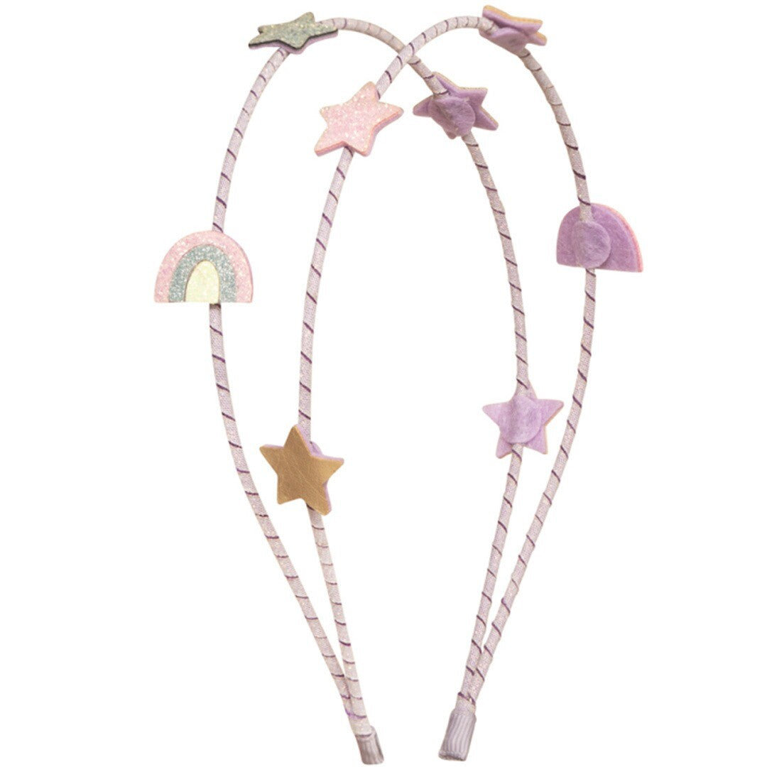 mimi & lula diadeem alice - rainbow & star | 162045-38 | 0