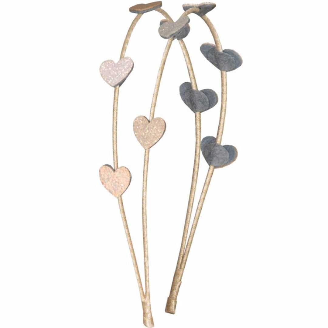 mimi & lula diadeem alice - teeny heart - gold | 162025-05 | 0