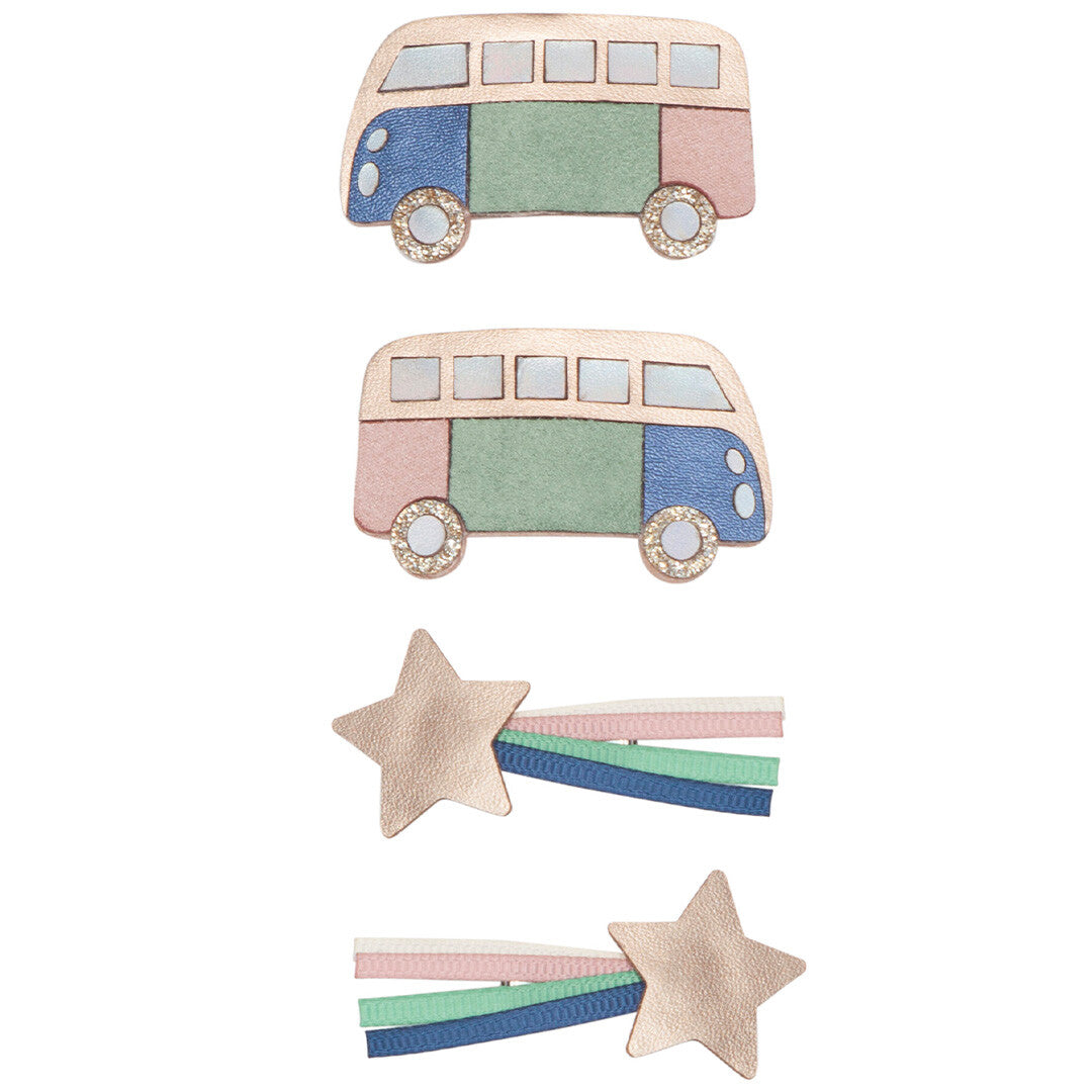 mimi & lula haarclipjes campervan - 4st | 142039-70 | 0