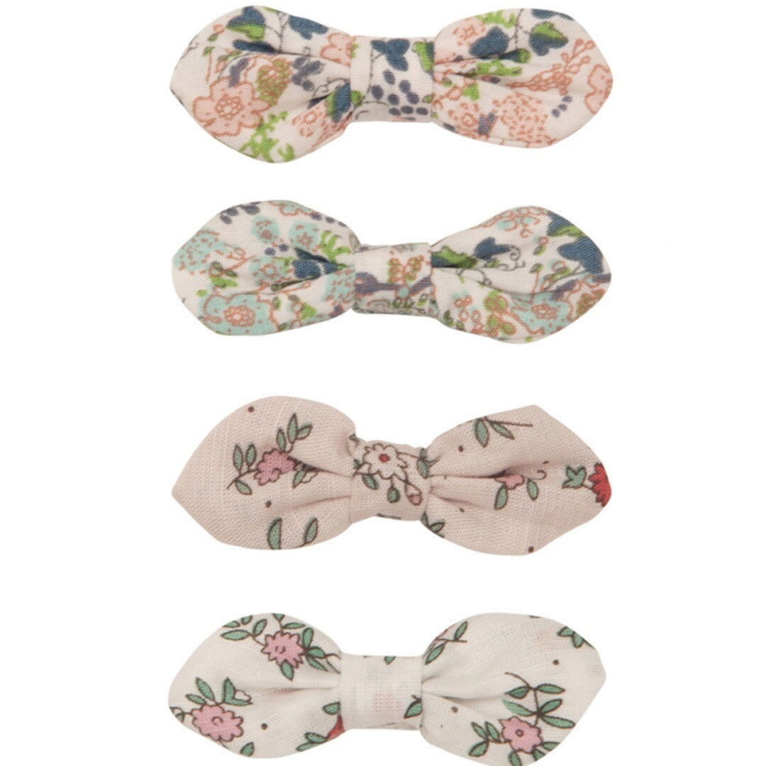 mimi & lula haarclipjes flora bow - 4st | 162029-23 | 0