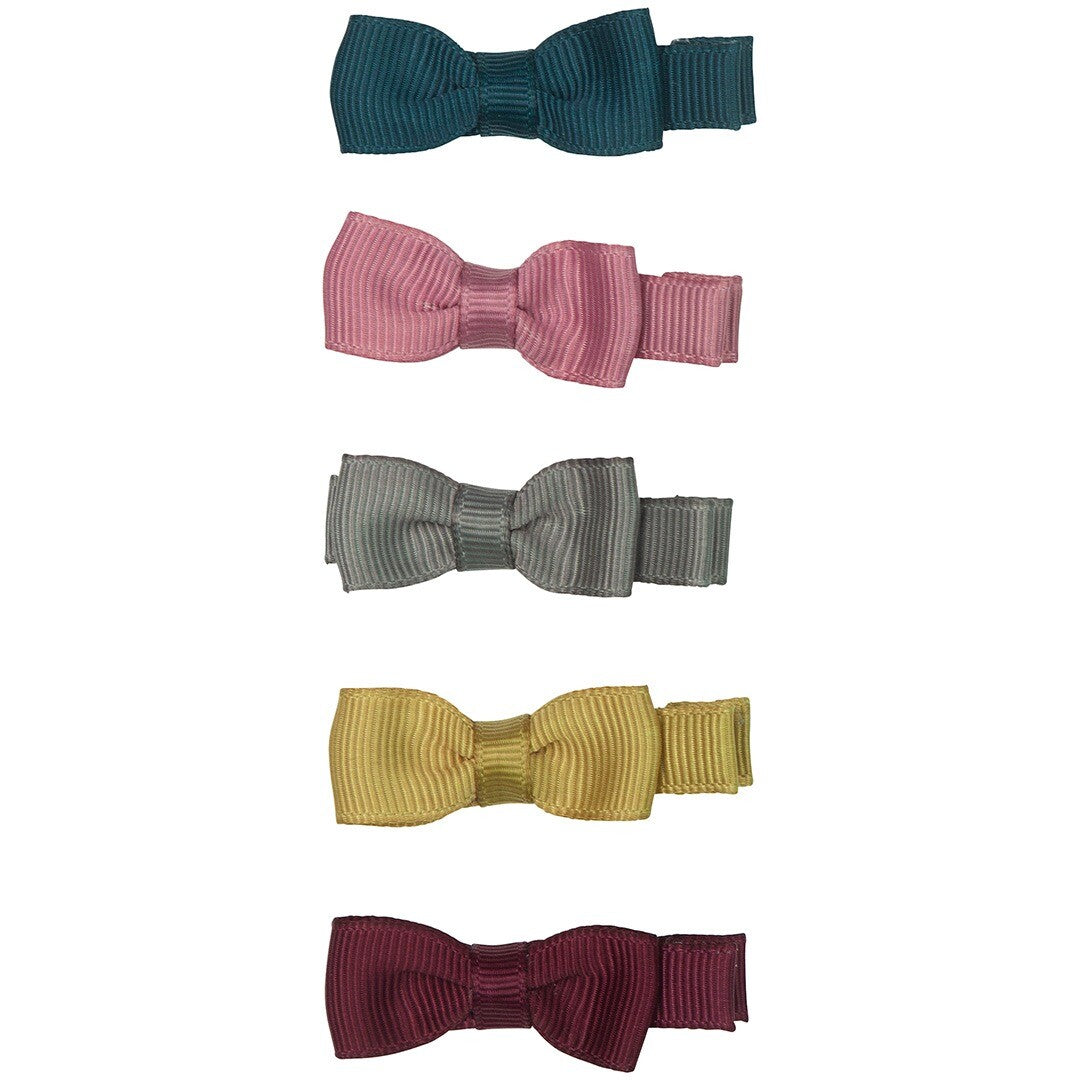 mimi & lula haarclipjes martha bow - 5st  | 152065-79 | 0