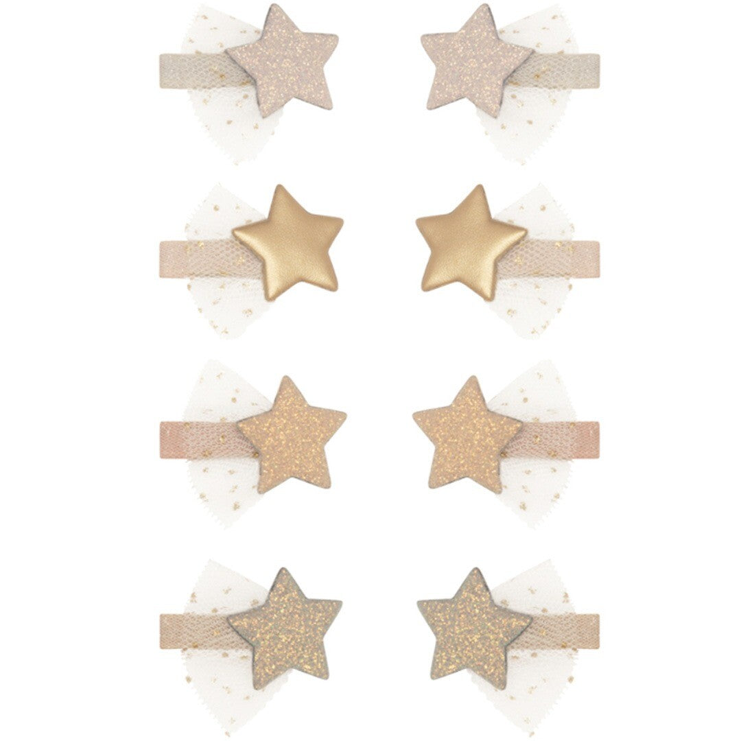 mimi & lula haarclipjes mini ballet star - shimmer - 8st  | 162020-21 | 0