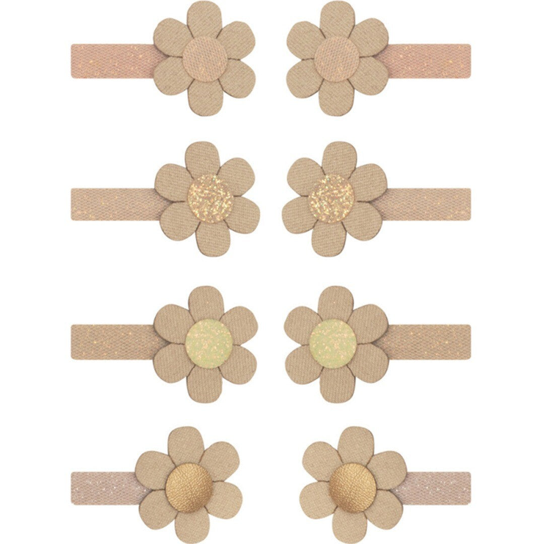 mimi & lula haarclipjes mini daisy - 8st  | 162003-22 | 0
