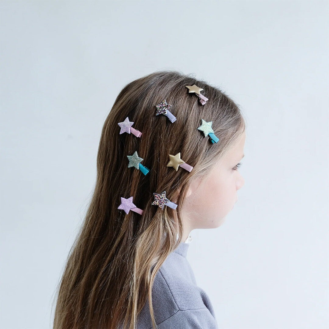 mimi & lula haarclipjes mini party stellar - 8st | 152041-77 | 1