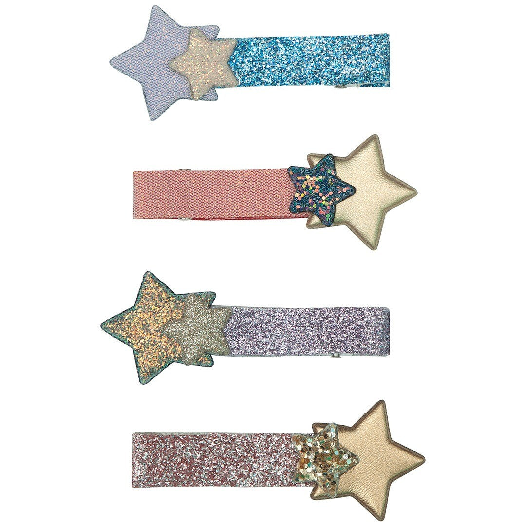 mimi & lula haarclipjes star bar - 4st  | 152083-80 | 0