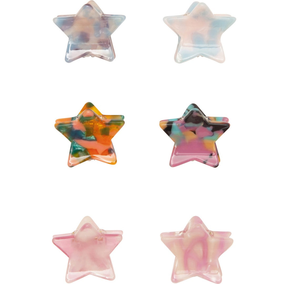 mimi & lula haarclips mini star - 6st | 162060-38 | 0