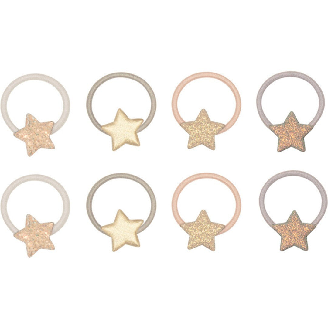 mimi & lula haarelastiekjes mini stellina sparkle - 8st | 162018-27 | 0