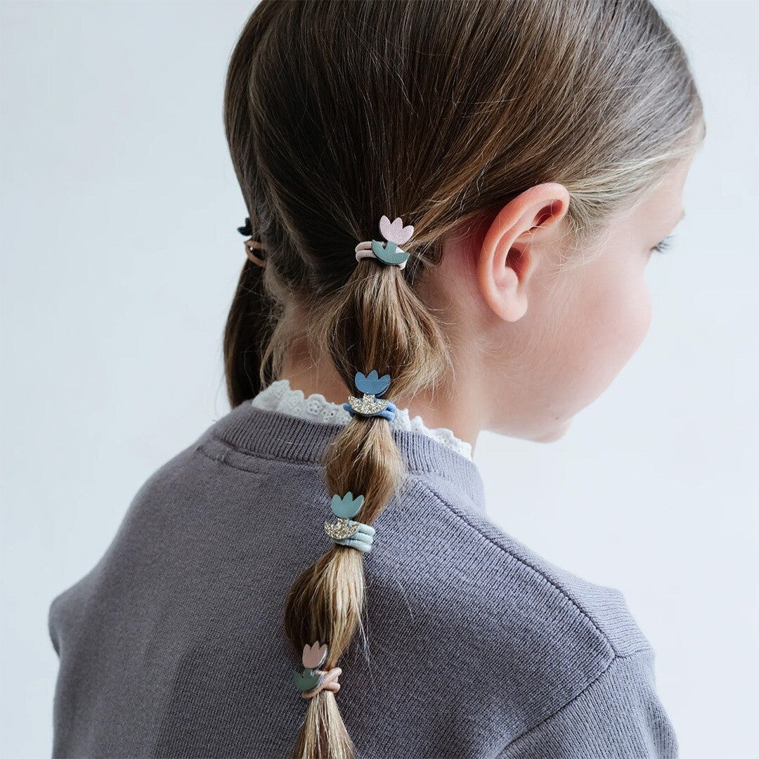 mimi & lula haarelastiekjes mini tulp - 8st | 152050-78 | 1