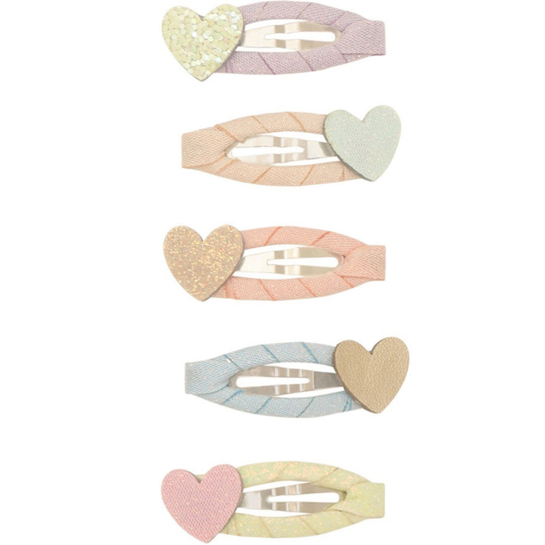 mimi & lula haarspeldjes mini dreamy hearts - 5st  | 162051-38 | 0